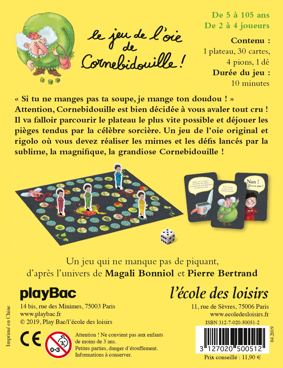 Le jeu de l'oie de Cornebidouille ! - Pierre Bertrand, Magali Bonniol - EDL