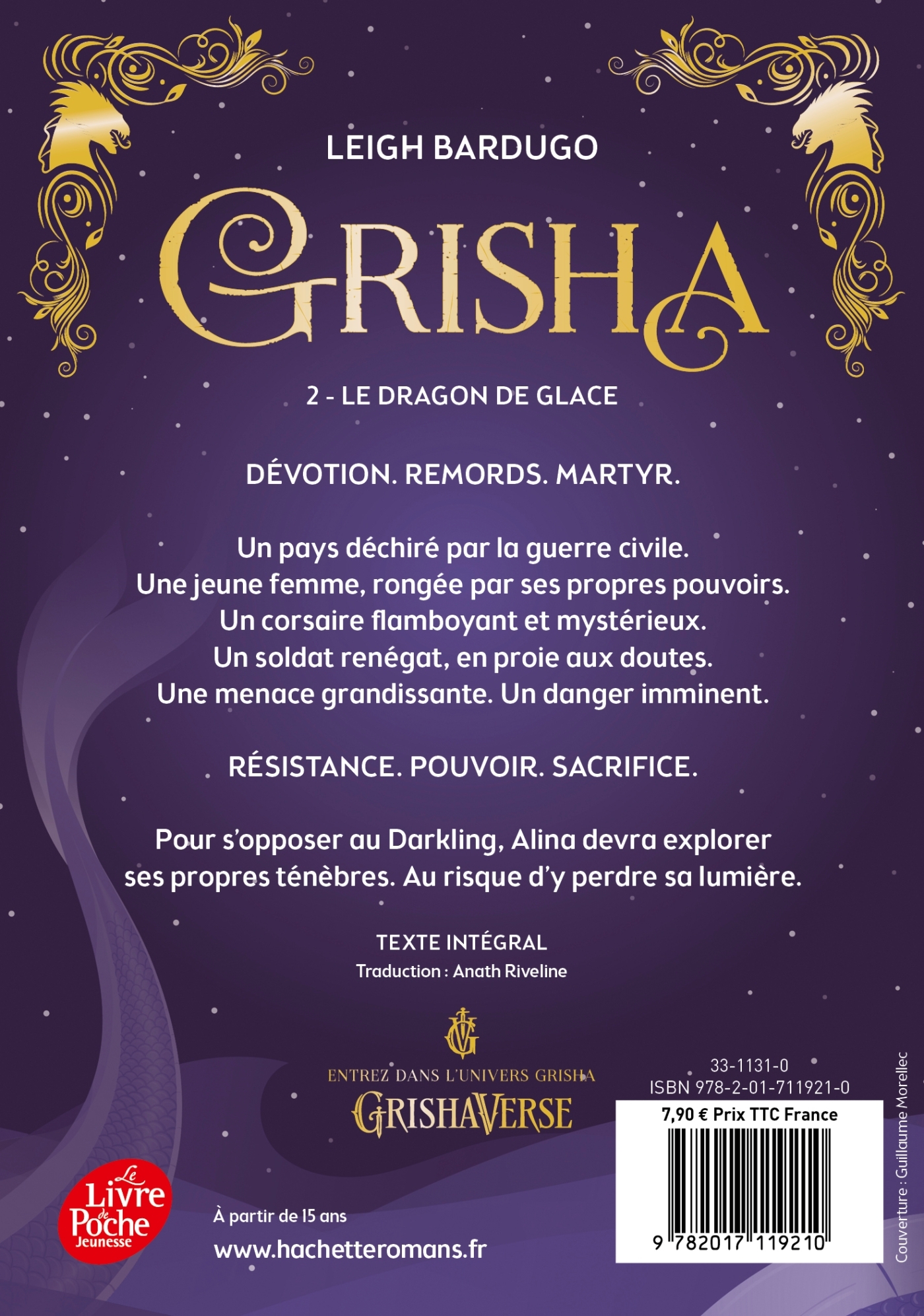 Grisha - Tome 2 - Anath Riveline, Leigh Bardugo - POCHE JEUNESSE
