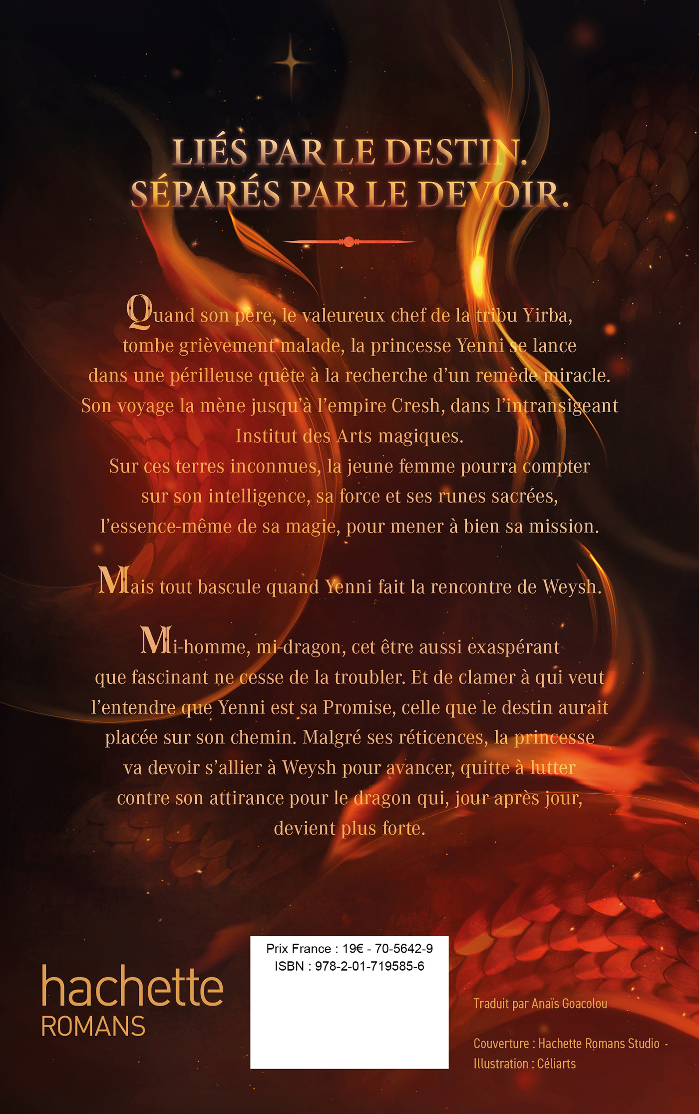 Yenni, la promise du dragon - Anaïs Goacolou, Nandi Taylor, Anaïs Goacolou, Nandi Taylor - HACHETTE ROMANS
