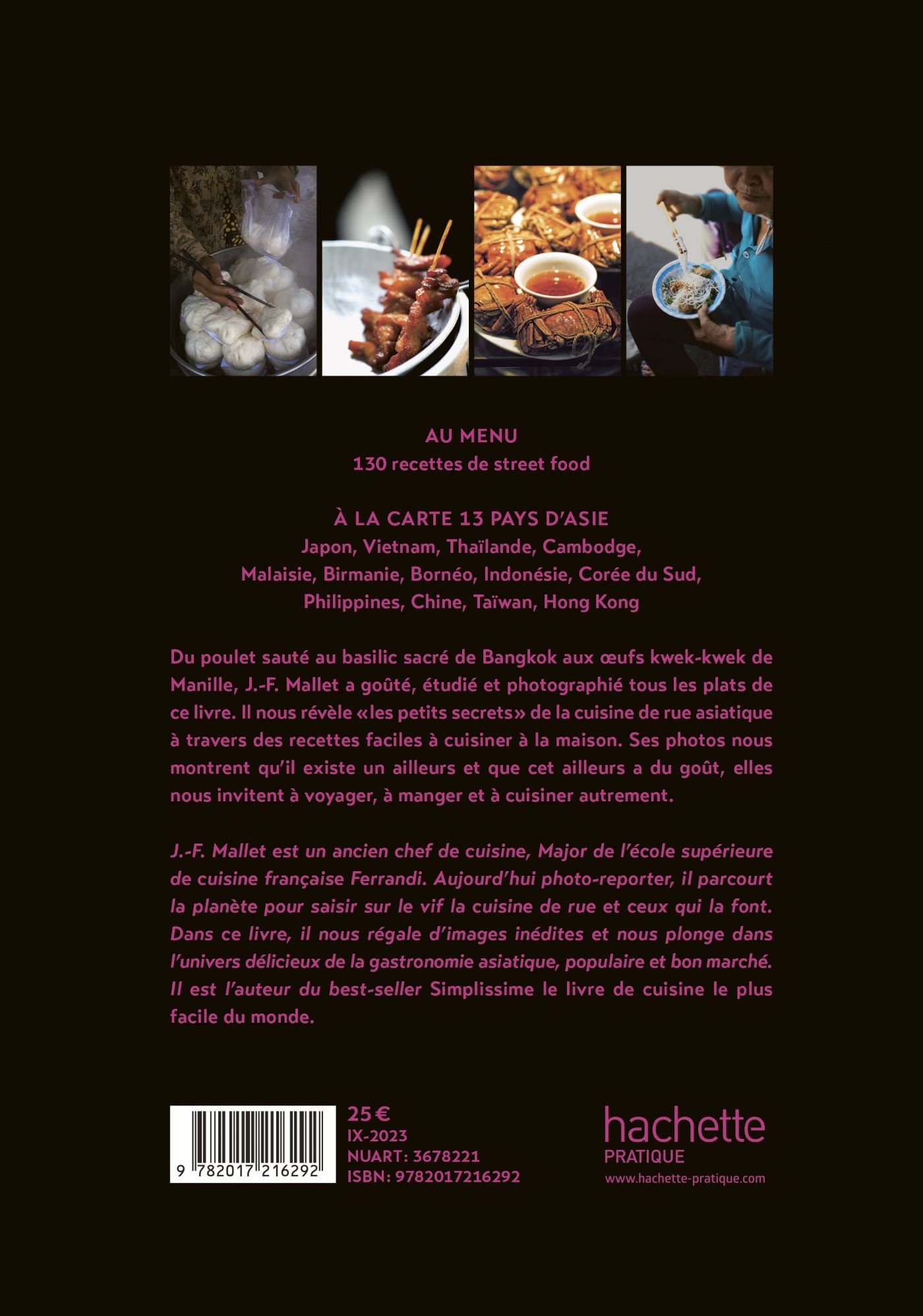 Street food - Jean-François Mallet - HACHETTE PRAT