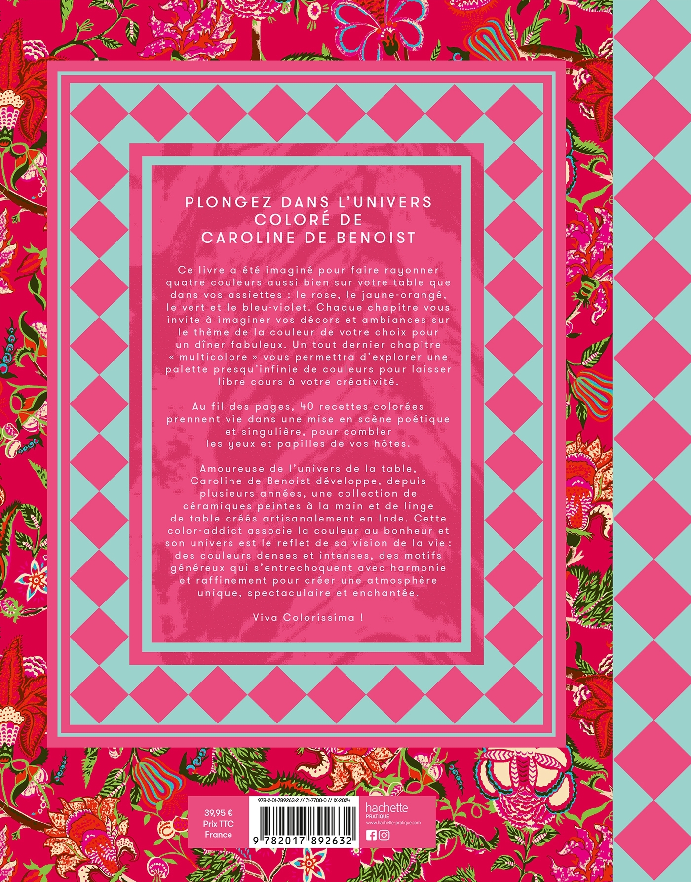 Colorissima - Caroline De Benoist, Caroline De Benoist - HACHETTE PRAT