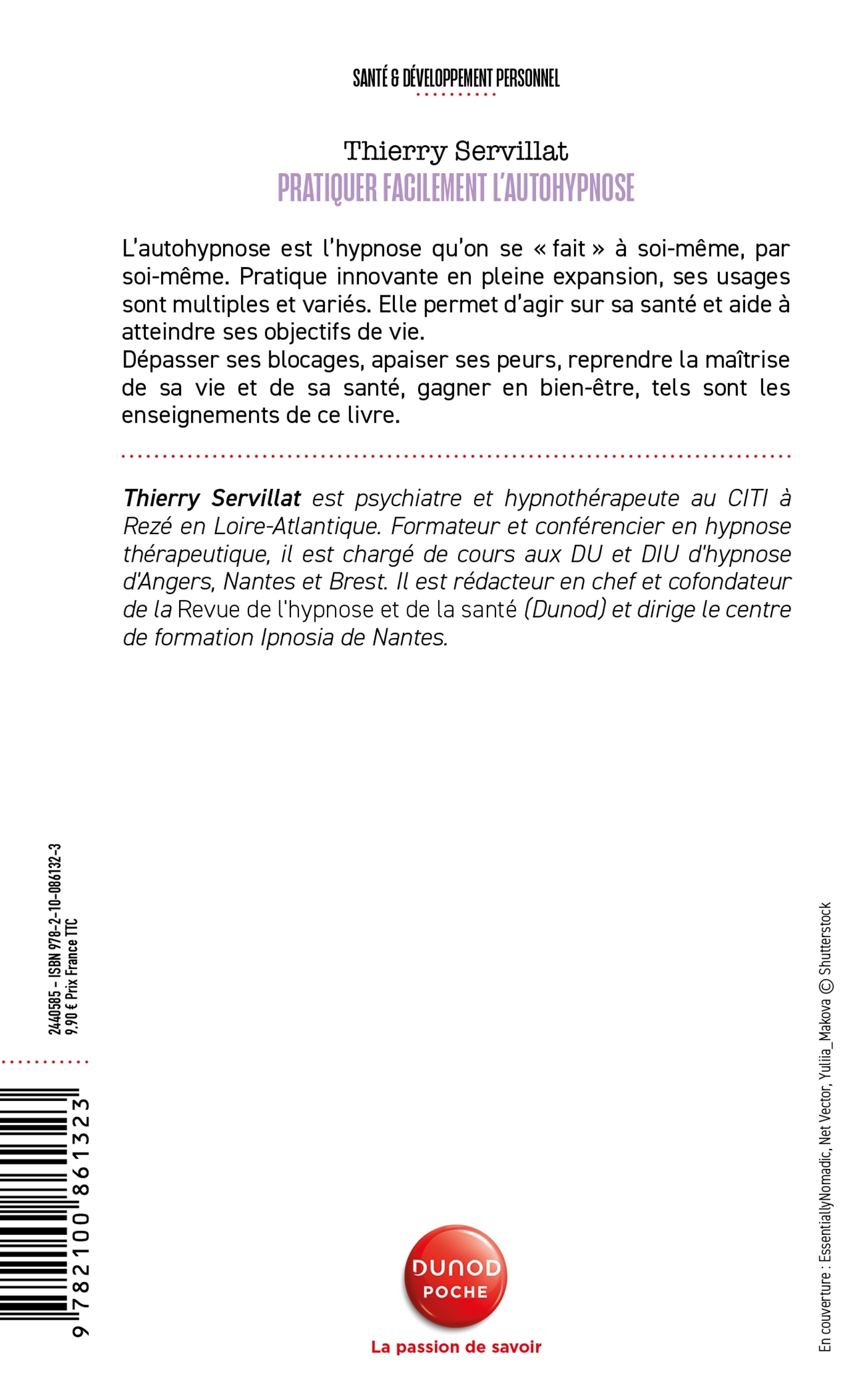 Pratiquer facilement l'autohypnose - Thierry Servillat - DUNOD
