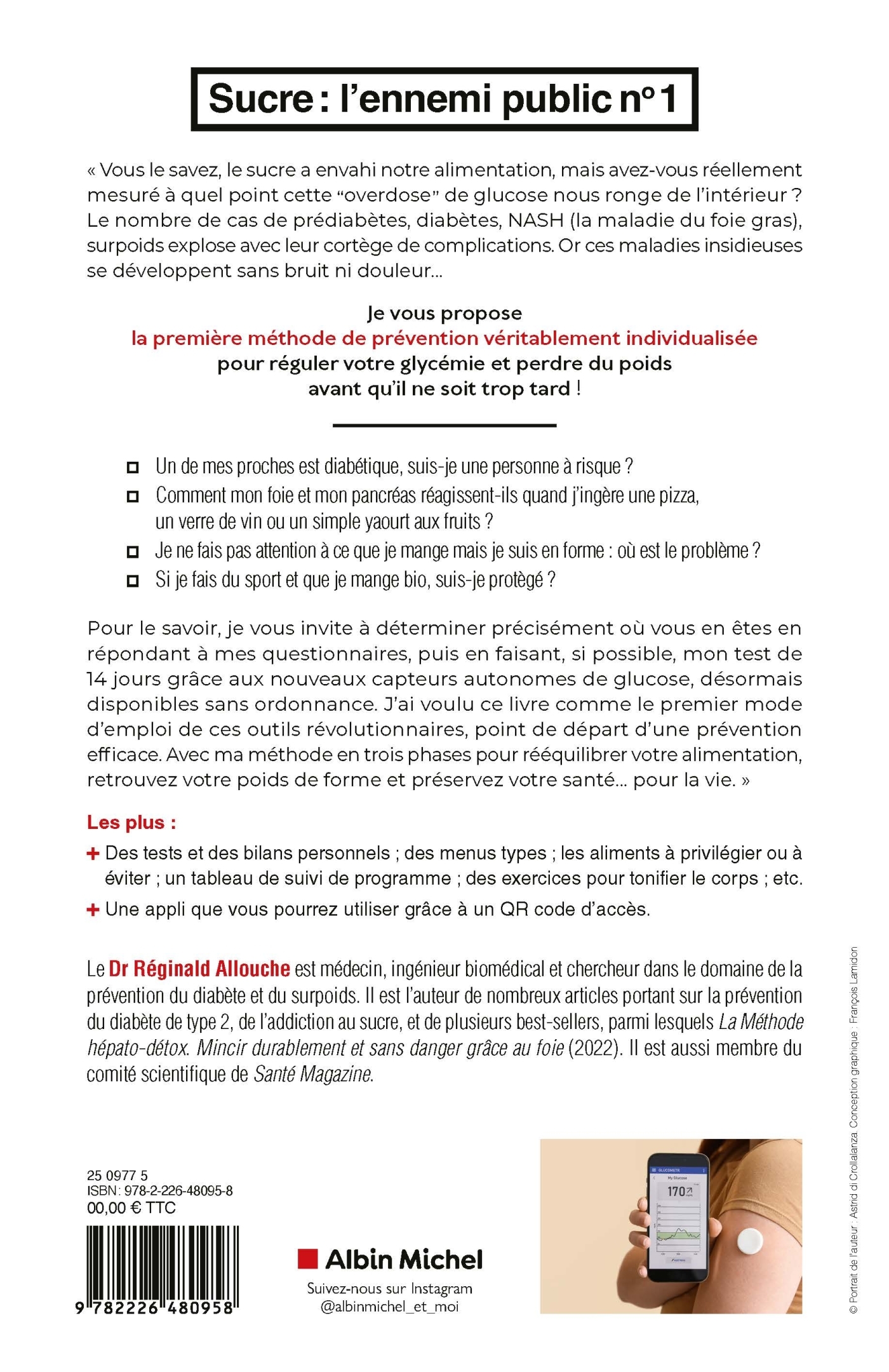 Sucre : l'ennemi public n°1 - Réginald Allouche - ALBIN MICHEL
