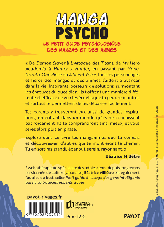 Manga psycho - Béatrice Millêtre - PAYOT