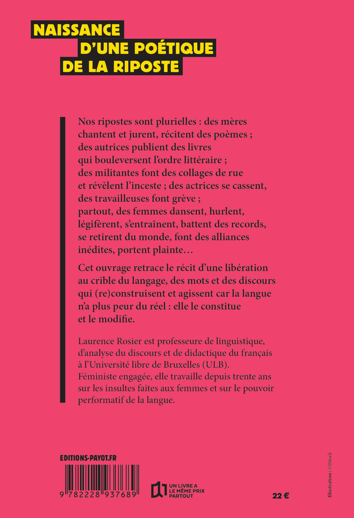 La Riposte - Laurence ROSIER, Laurence ROSIER - PAYOT