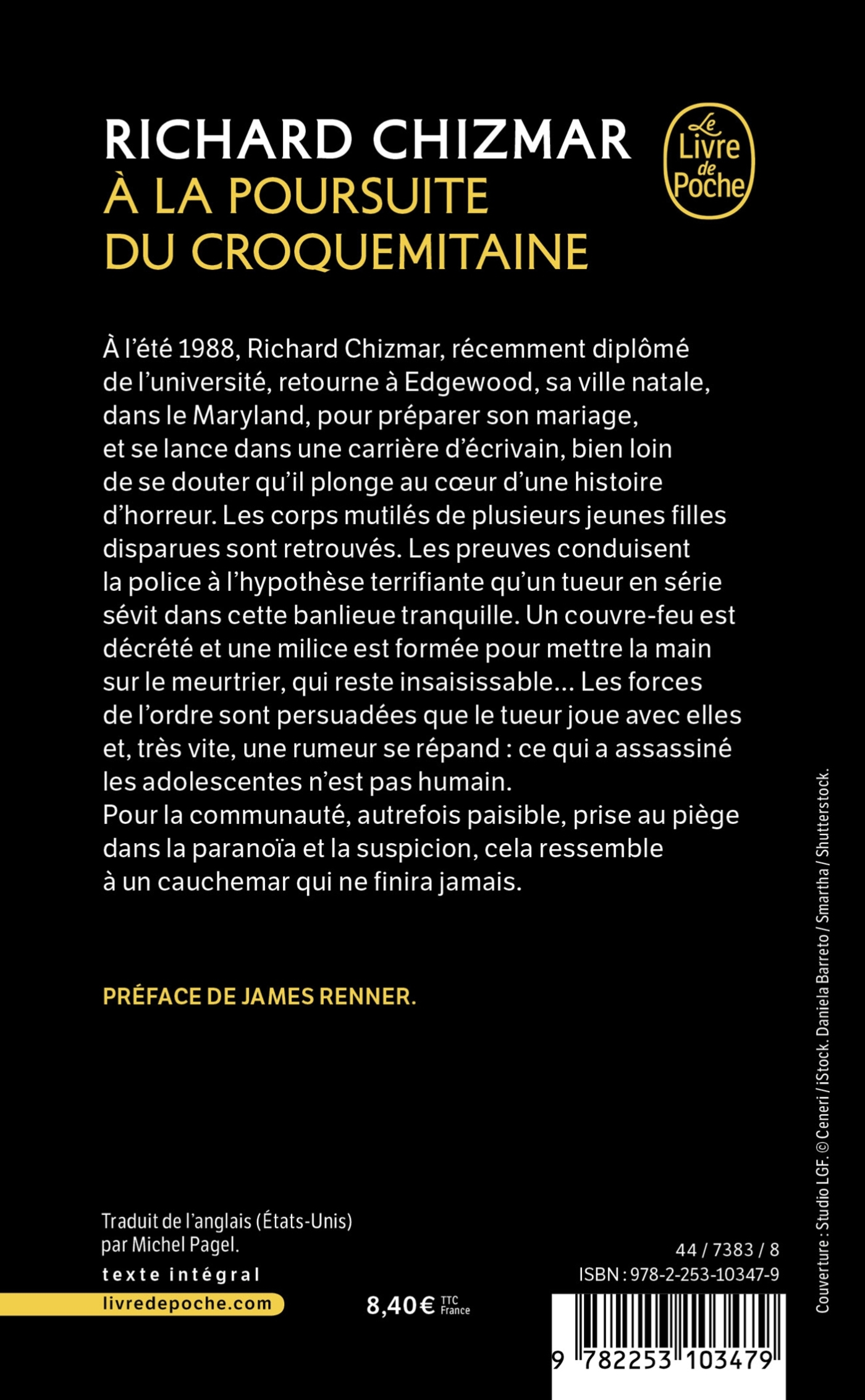 A la poursuite du Croquemitaine - Richard Chizmar - LGF