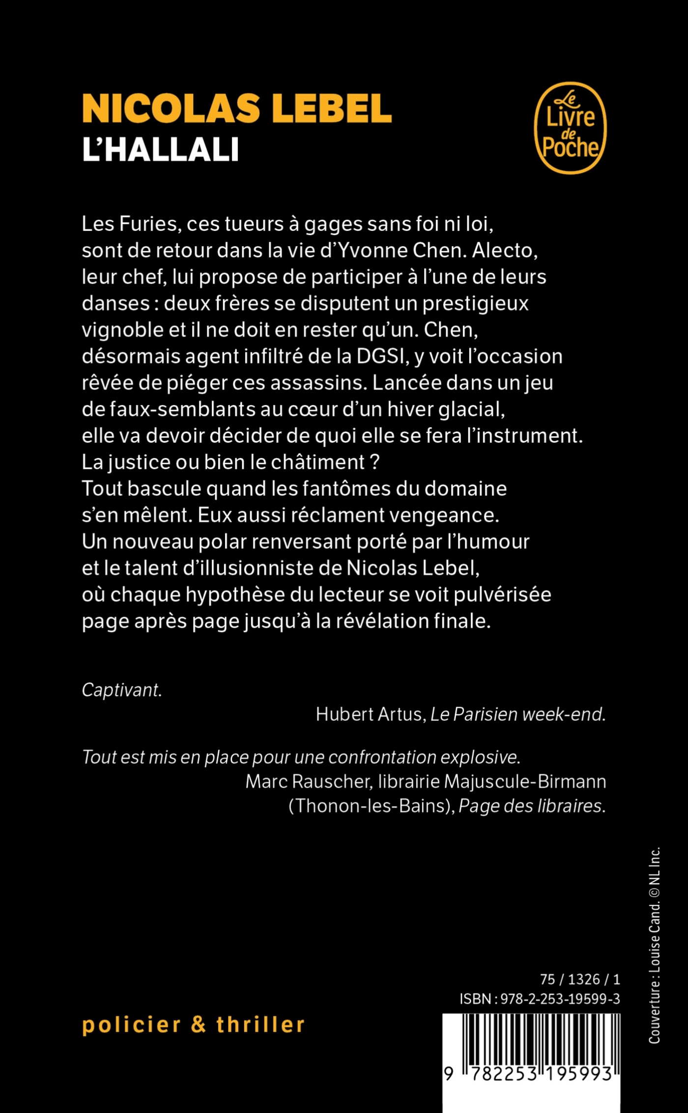 L'Hallali - Nicolas Lebel, Nicolas Lebel - LGF