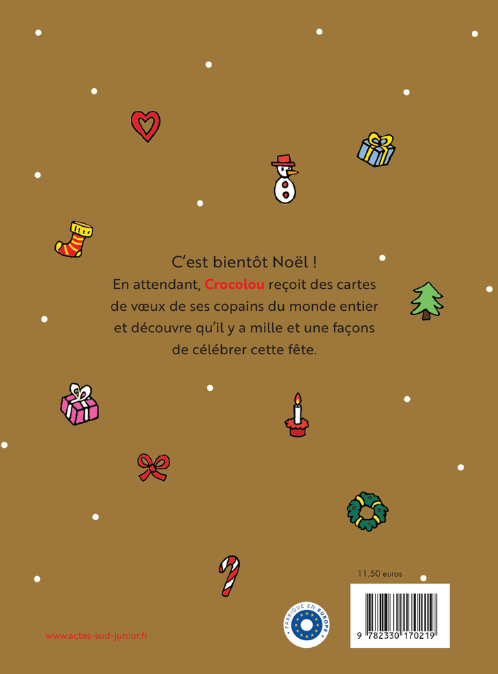 Crocolou fête Noël autour du monde - Ophélie Texier, Ophélie Texier - ACTES SUD