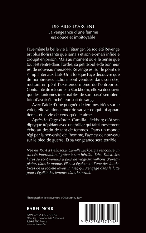Des ailes d'argent - Camilla Läckberg, Rémi Cassaigne, Camilla Läckberg, Rémi Cassaigne - ACTES SUD