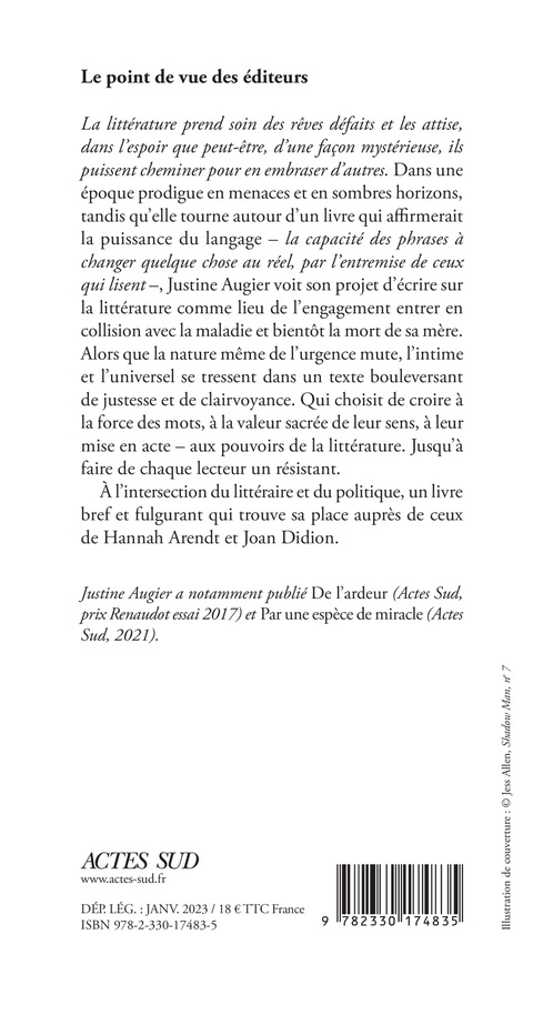 Croire - Justine Augier, Justine Augier - ACTES SUD