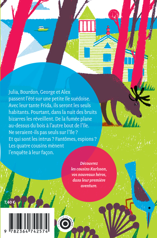 Les cousins Karlsson Tome 1 - Espions et fantômes - Katarina Mazetti, Agneta Ségol, Marianne Ségol-Samoy, Katarina Mazetti, Agneta Ségol, Marianne Ségol-Samoy - THIERRY MAGNIER