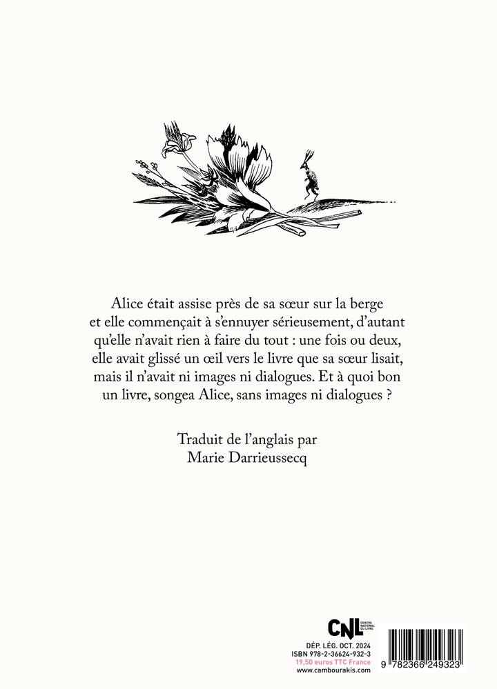 Alice au pays des merveilles - Lewis Carroll, Tove Jansson, Marie DARRIEUSSECQ, Lewis Carroll, Tove Jansson, Marie DARRIEUSSECQ - CAMBOURAKIS