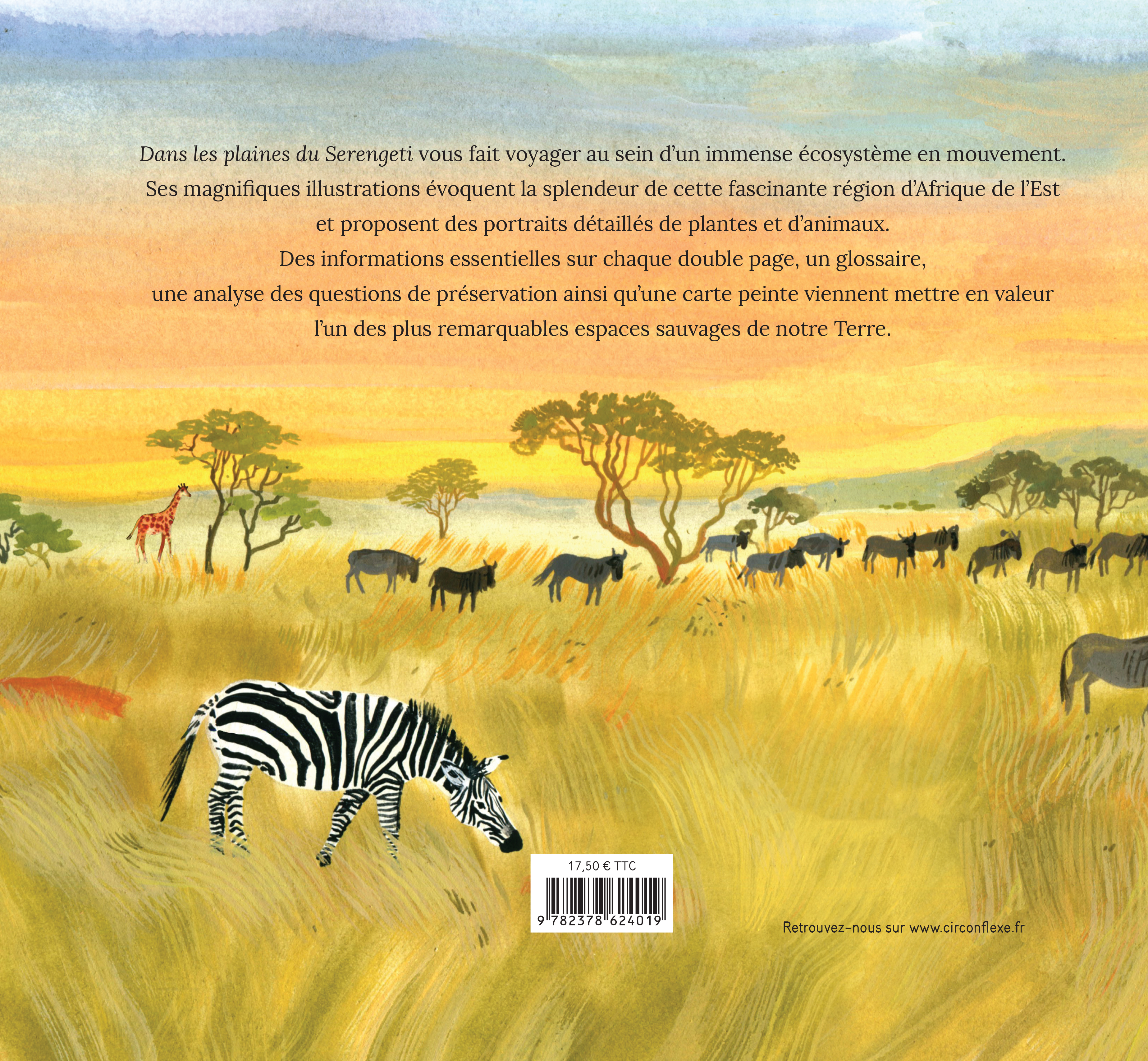 Dans les plaines du Serengeti - Becca Stadtlander, Leslie Bulion - CIRCONFLEXE