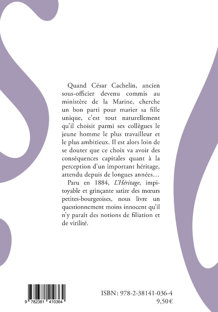 L'Héritage - Guy Maupassant (de) - SILLAGE