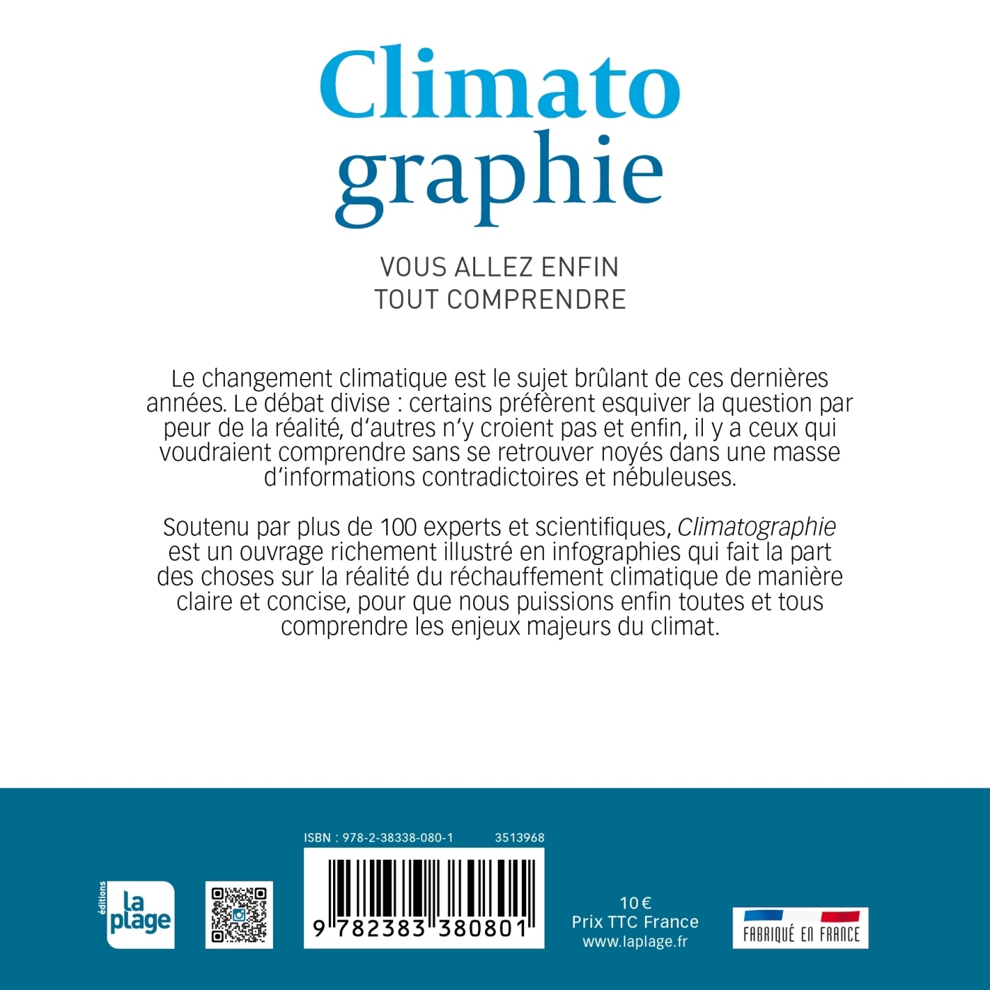 Climatographie - David Nelles, Christian Serrer, David Nelles, Christian Serrer - LA PLAGE
