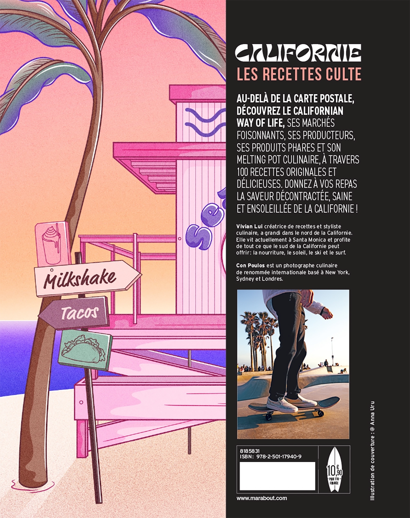 Les recettes culte - Californie - Vivian Lui - MARABOUT