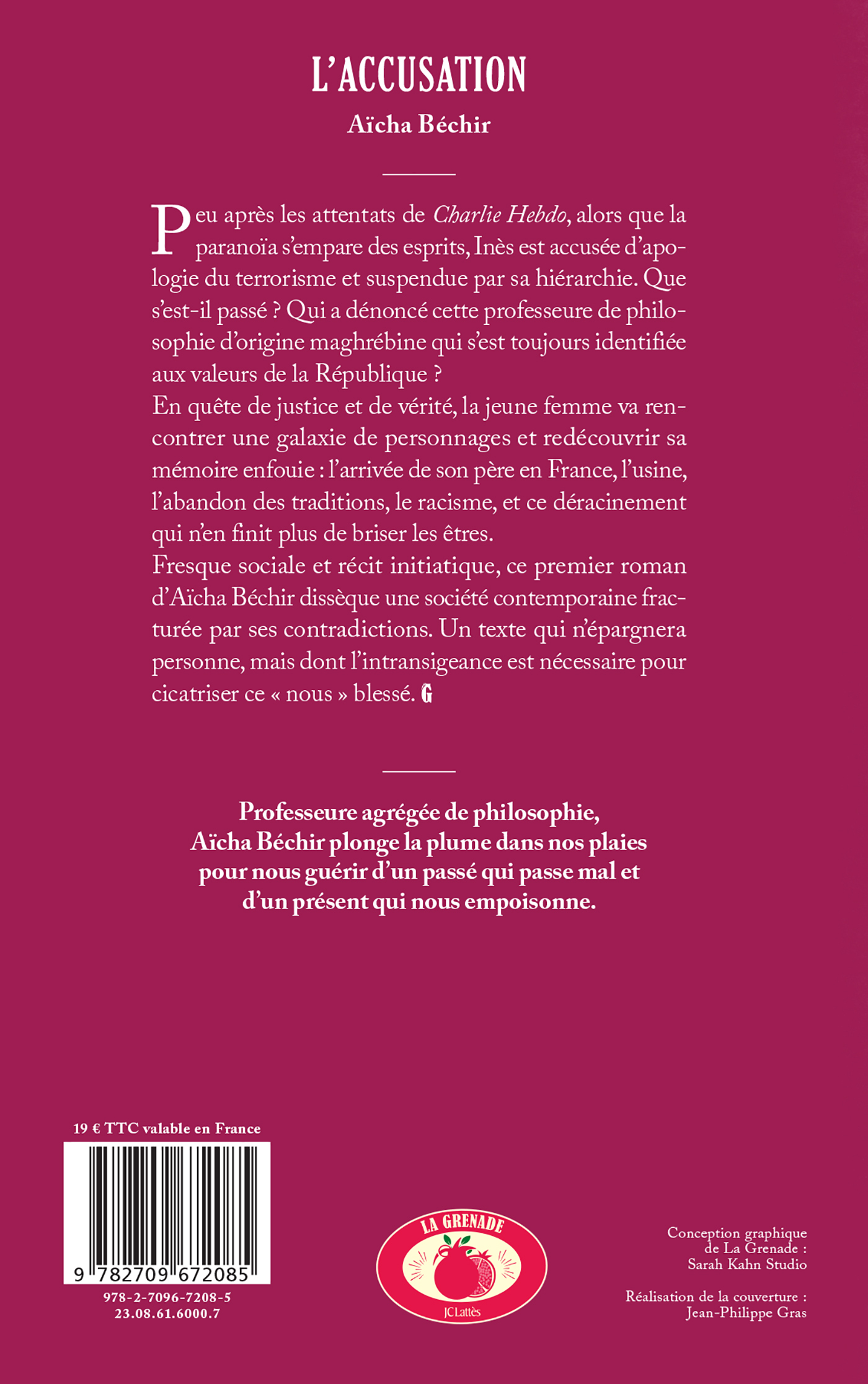 L'accusation - Aïcha Béchir - LATTES