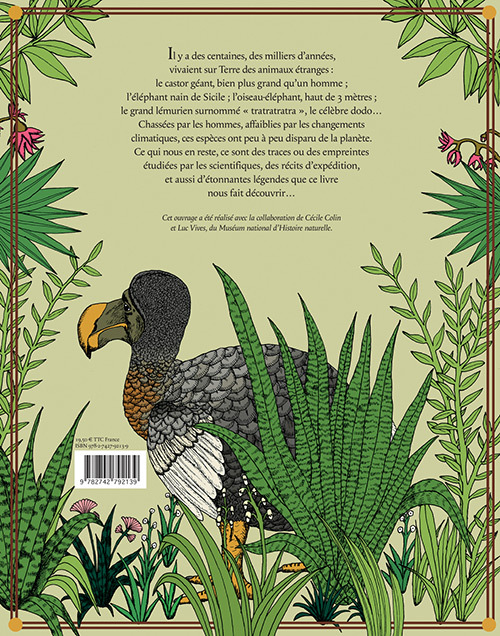 Petites et grandes histoires des animaux disparus - Hélène Rajcak, Damien Laverdunt, Luc Vivès, Cécile Colin, Hélène Rajcak, Damien Laverdunt, Luc Vivès, Cécile Colin - ACTES SUD