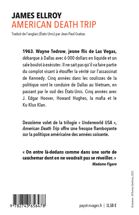 American Death Trip - James Ellroy, Jean-Paul Gratias, François Guérif, James Ellroy, Jean-Paul Gratias, François Guérif - RIVAGES