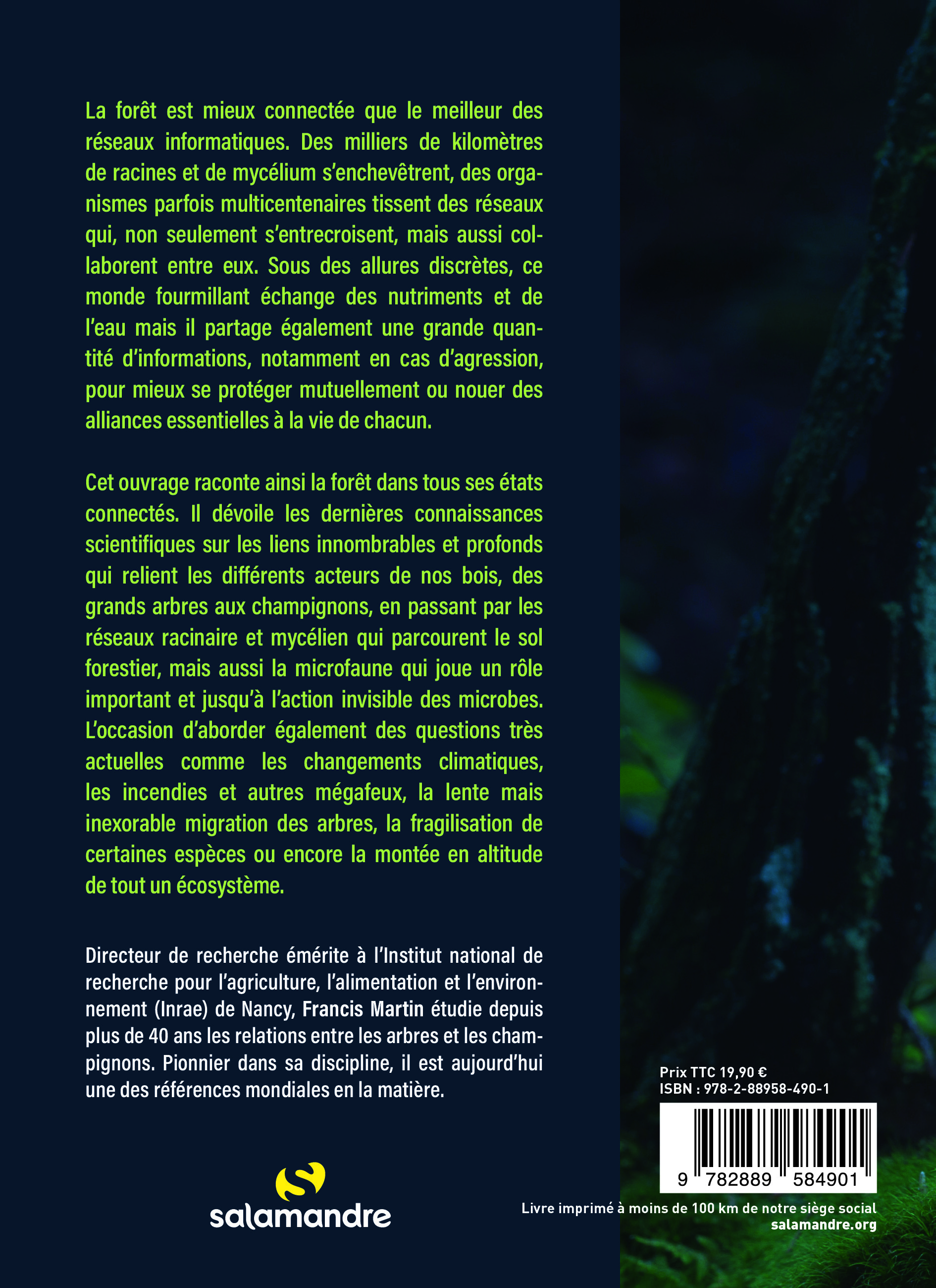 La forêt hyperconnectée - Francis MARTIN - LA SALAMANDRE