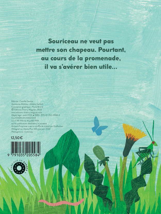 Chapeau, souriceau ! - Florence Koenig - THIERRY MAGNIER