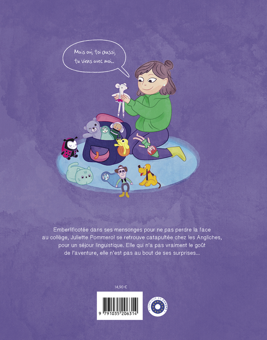 BD Juliette Pommerol chez les Angliches - Valentine Goby, Fred Paronuzzi, Charlotte Mevel - THIERRY MAGNIER