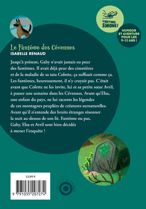 Le fantôme des Cévennes - Isabelle RENAUD, Gabrielle Berger, Isabelle RENAUD, Gabrielle Berger - THIERRY MAGNIER