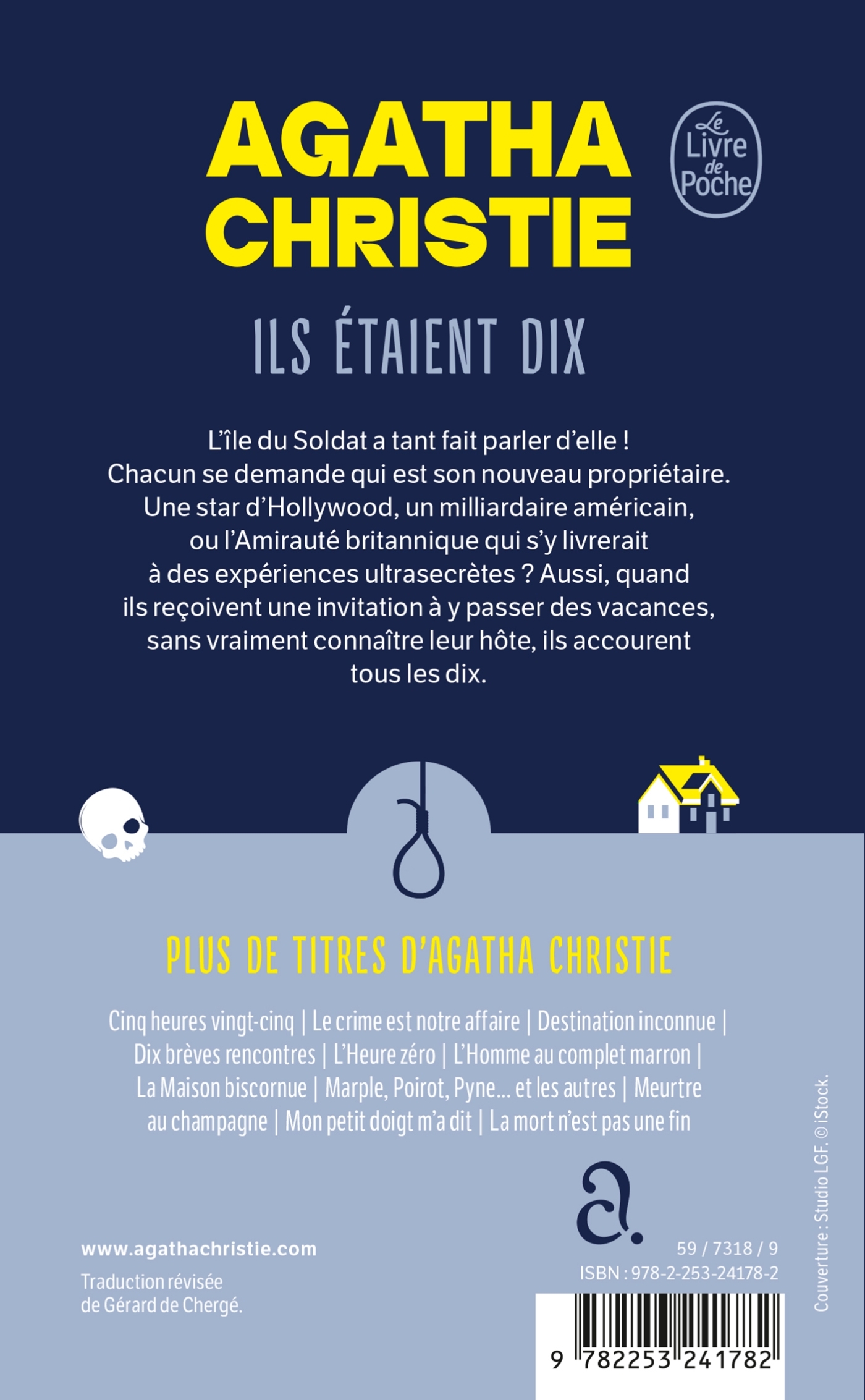 Ils étaient dix - Agatha Christie, Agatha Christie - LGF