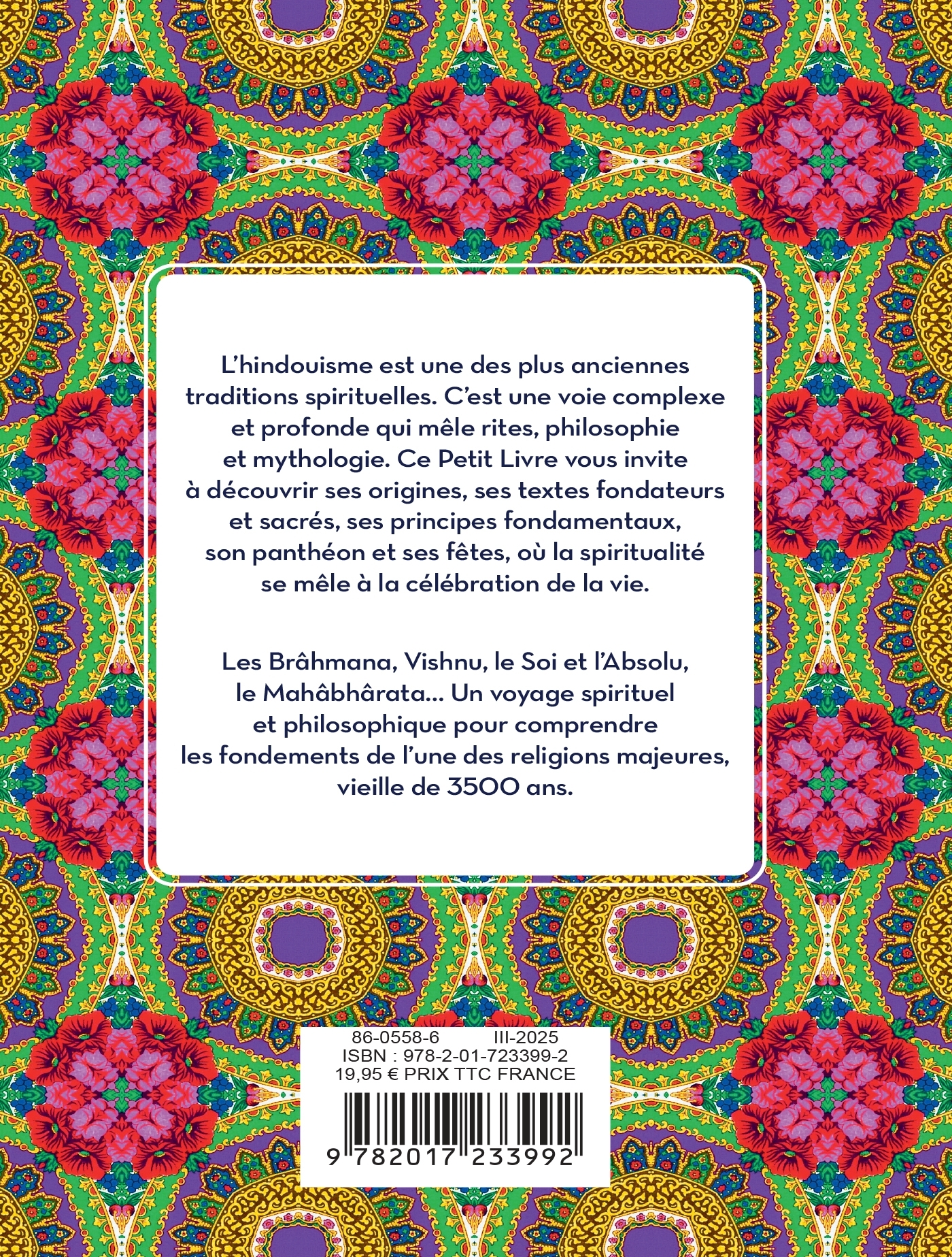 Le Petit livre de l'hindouisme - Marc Aumont, Marc Aumont - HACHETTE PRAT