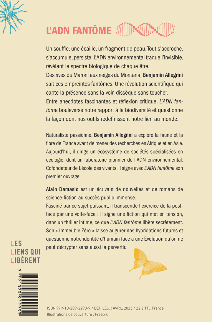 L'ADN FANTÔME - ALLEGRINI BENJAMIN - LIENS LIBERENT